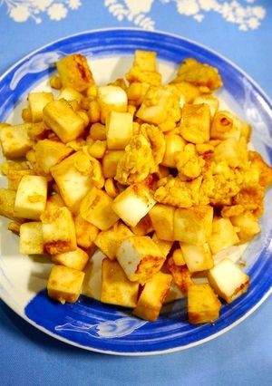 簡単！美肌☆はんぺんの味噌バターコーン-レシピのメイン写真