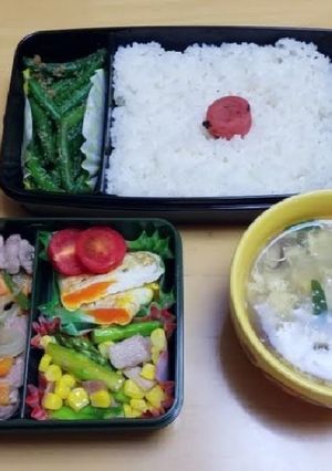おとうさん弁当。4/25-レシピのメイン写真