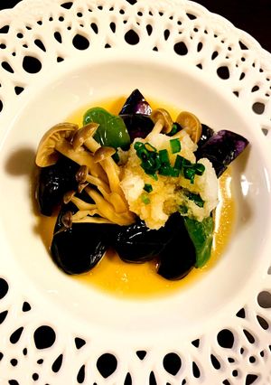 ナスの揚げ浸し-レシピのメイン写真