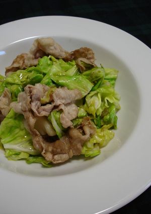 豚肉とキャベツのバルサミコサラダ-レシピのメイン写真