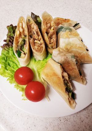 ゴーヤ春巻き　（揚げないタイプ）-レシピのメイン写真
