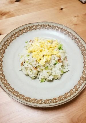 ブロッコリー&ベーコンの簡単洋風混ぜご飯-レシピのメイン写真