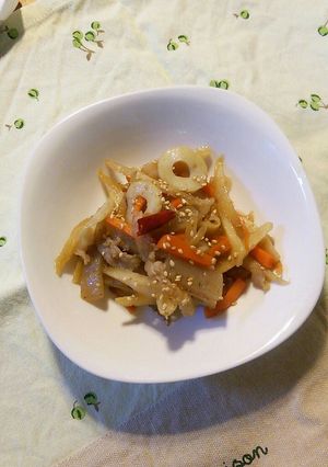 定番おかず☆きんぴらごぼう-レシピのメイン写真