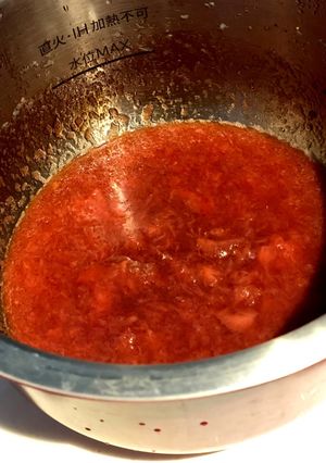 なんちゃってイチゴジャム ホットクック-レシピのメイン写真