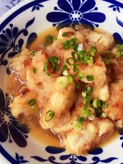 鶏ささみで!鶏唐揚げの甘酢みぞれ和え-レシピのメイン写真