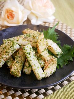 長芋の胡麻塩炒め-レシピのメイン写真