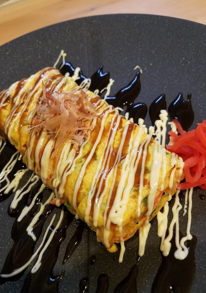 厚焼き卵~たこ焼き風~-レシピのメイン写真