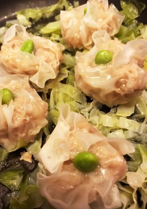 我が家のふわふわ焼売♡フライパンで簡単-レシピのメイン写真