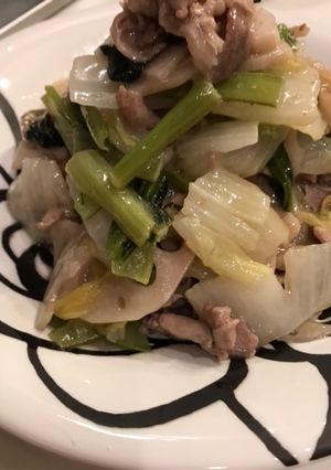 豚こまと余り野菜の塩とろみ炒め-レシピのメイン写真