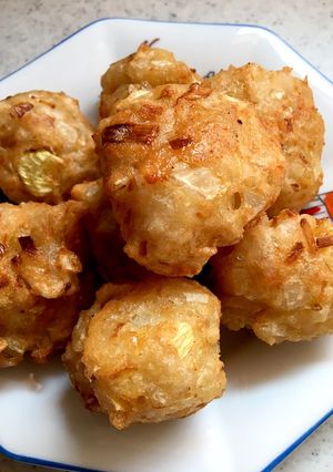 玉ねぎとツナ 豆腐の揚げシューマイ-レシピのメイン写真