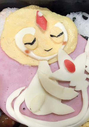 デコ弁 ポケモン ユクシー☆-レシピのメイン写真