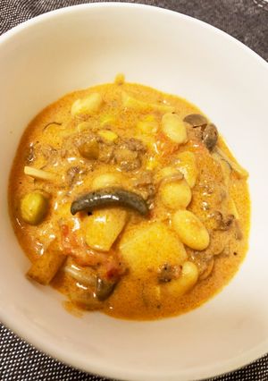 【常備菜】牛肉のトマトクリーム煮込み-レシピのメイン写真