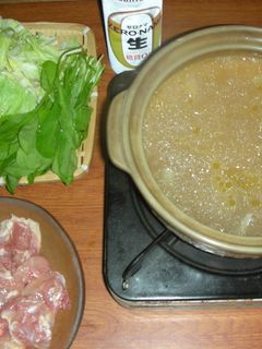 何ちゃって博多風鶏の水炊きのスープ-レシピのメイン写真