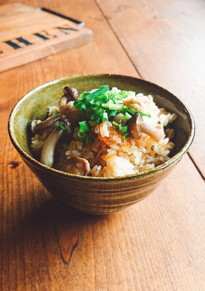 お酒の〆に♥️鶏の生姜炊き込みご飯♪-レシピのメイン写真