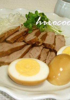 香り豊かな☆ほうじ茶煮豚-レシピのメイン写真