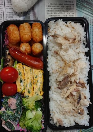 高校生男子弁当(^-^)5-レシピのメイン写真