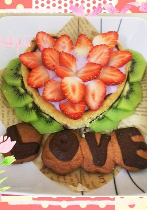 簡単なフルーツ♥️いちご♥️タルト☺️-レシピのメイン写真
