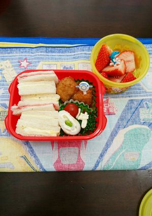 幼稚園弁当(年少)5-レシピのメイン写真