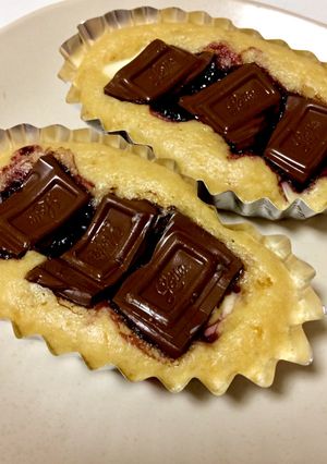 トースターでチョコチーズケーキ-レシピのメイン写真