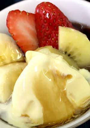 コーヒーゼリーアラモード-レシピのメイン写真