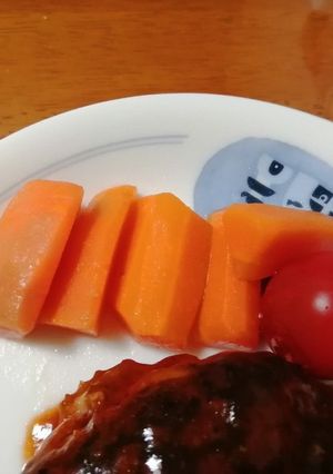 人参グラッセ　〜ハンバーグのつけ合わせ〜-レシピのメイン写真