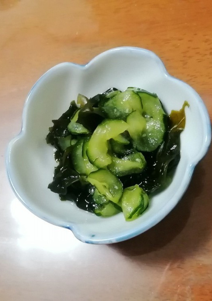 きゅうりとワカメの酢の物-レシピのメイン写真