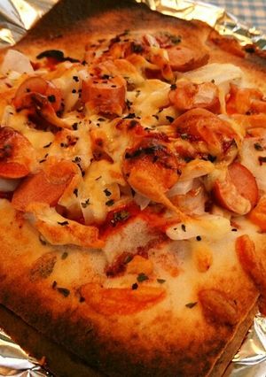 なんちゃってパリパリ重ねピザ-レシピのメイン写真