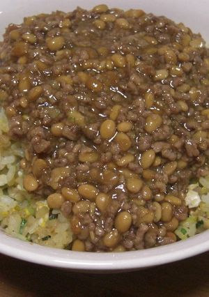 納豆★あんかけチャーハン-レシピのメイン写真