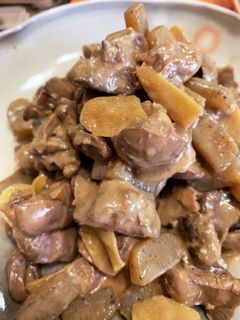 鶏のモツ煮込み〜味噌〜-レシピのメイン写真