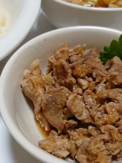 豚こまのしぐれ煮-レシピのメイン写真