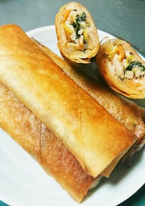 カリッとして具が美味しい♪基本の春巻き♪-レシピのメイン写真