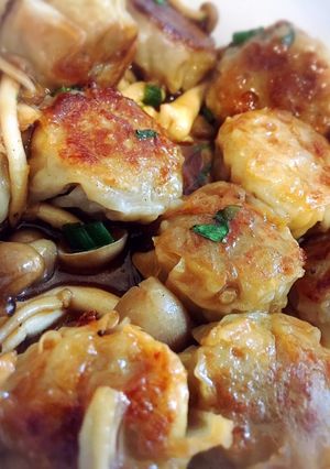 市販のシュウマイとシメジの焼肉のタレ焼き-レシピのメイン写真