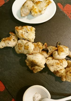 黒トリフ塩焼き鳥-レシピのメイン写真