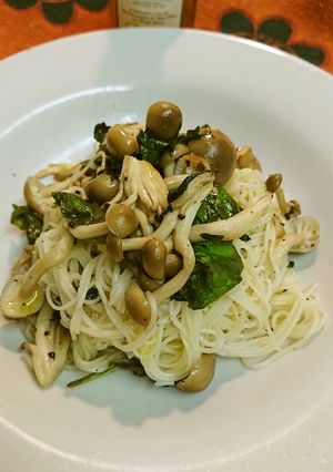 焼き素麺トリフオイルがけ-レシピのメイン写真