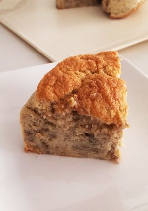 材料4つ！すごい簡単バナナケーキ-レシピのメイン写真