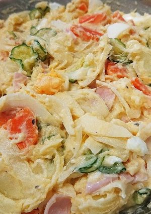 具だくさんなポテトサラダ-レシピのメイン写真