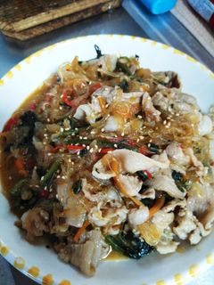 焼き肉のタレで簡単チャプチェ-レシピのメイン写真