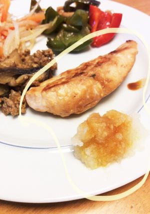 簡単ささみ醤油焼き♬-レシピのメイン写真