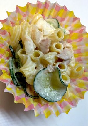 娘の弁当 マカロニサラダ-レシピのメイン写真