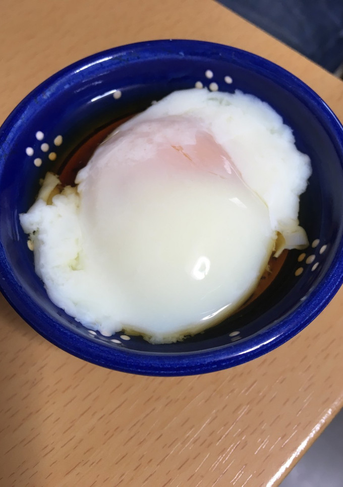 水筒で簡単！温泉卵♪-レシピのメイン写真