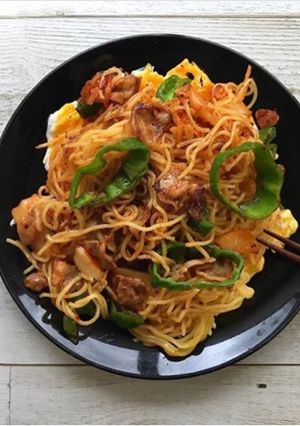 キムチ入り塩焼きそば-レシピのメイン写真