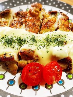 チキンステーキ☆レモンクリームソースがけ-レシピのメイン写真