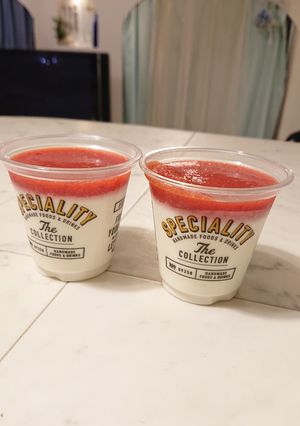 糖質制限ヨーグルトのレアチーズケーキ風-レシピのメイン写真