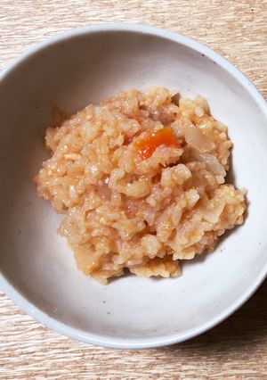 トマトジュースで！離乳食炊き込みご飯-レシピのメイン写真