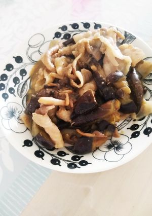 簡単に♪豚バラとなすの炒めもの-レシピのメイン写真
