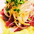 裏ワザで美味しく♡カツオのカルパッチョ