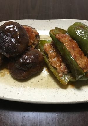 簡単♪ピーマン肉詰め-レシピのメイン写真