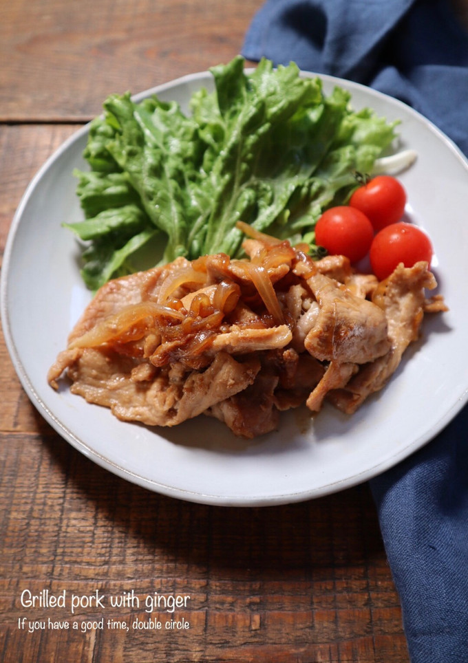 【作り置き・冷凍保存】豚肉のしょうが焼き-レシピのメイン写真