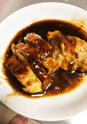 本当に鶏胸肉?なジューシー照り焼きチキン-レシピのメイン写真