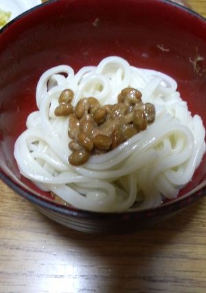 納豆うどん-レシピのメイン写真